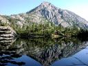 Small lake with great surroundings at the end of our Eagle Falls walk.